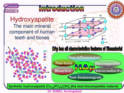  Hydroxyapatite :  Un Minéral Biocompatible pour l'Ingénierie Tissulaire et les Prothèses Dentaires !